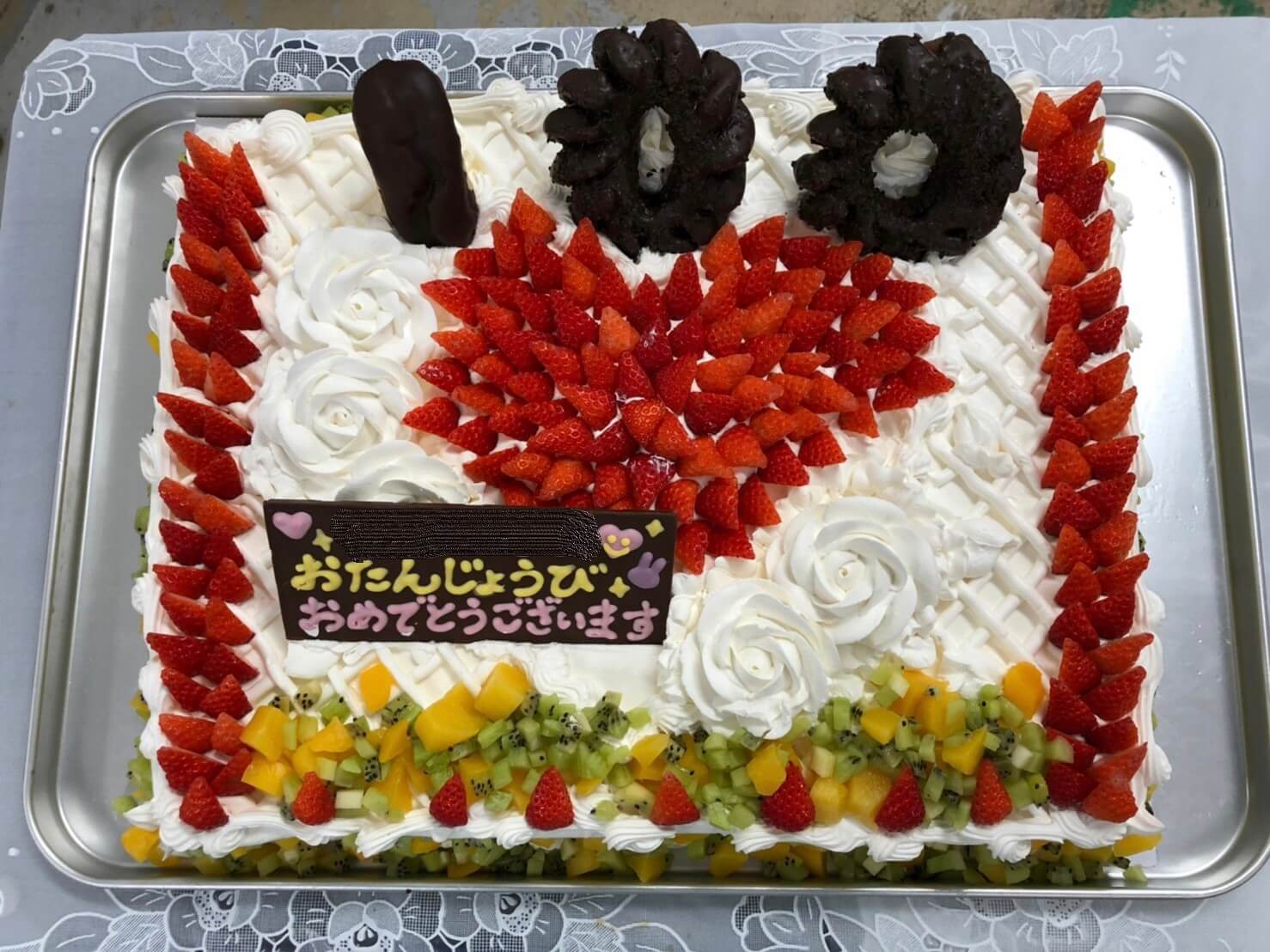 100歳誕生日会°˖✧◝(⁰▿⁰)◜✧˖°